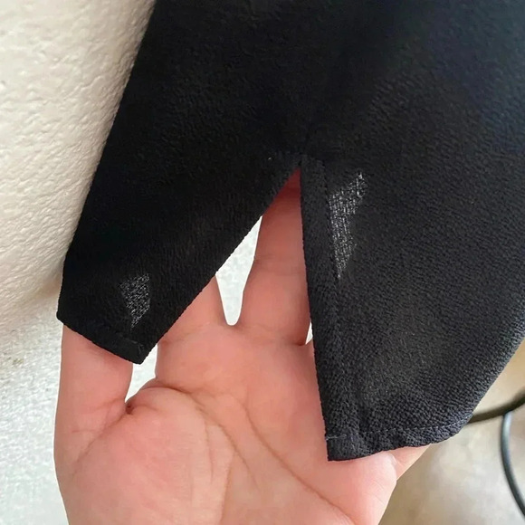 🌟Perch Preowned Black See Through Plus-size Blouse 3X - Picture 5 of 9